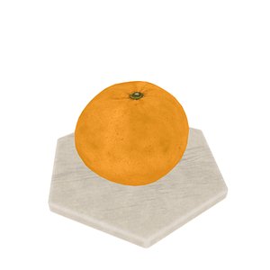 Game Ready Mandarin Orange model