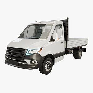 3D Modern Utility Pickup Truck model