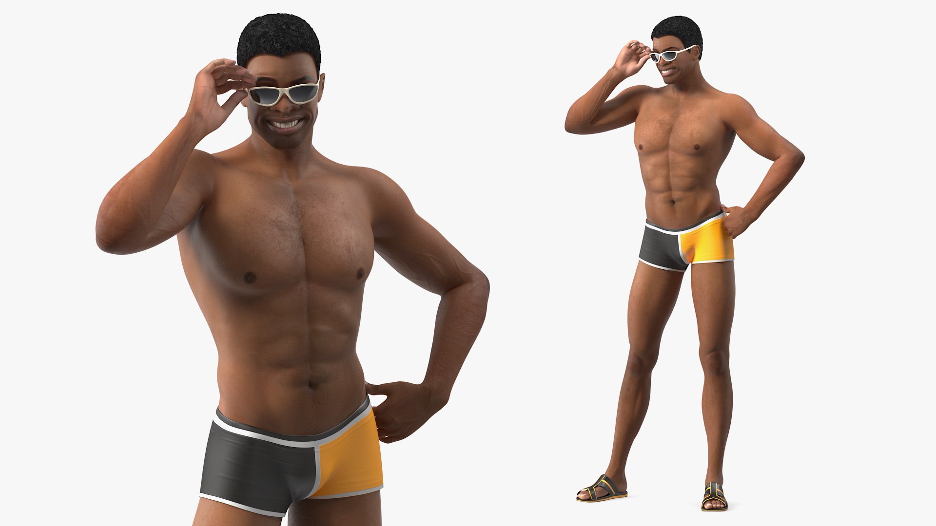 3D light skin black man model https://p.turbosquid.com/ts-thumb/bz/YmD2NC/n4/lightskinblackmaninswimwearc4dmodel011/jpg/1611895580/1920x1080/fit_q87/a97ef54fb0ac490bb6754495fb788a4355854102/lightskinblackmaninswimwearc4dmodel011.jpg