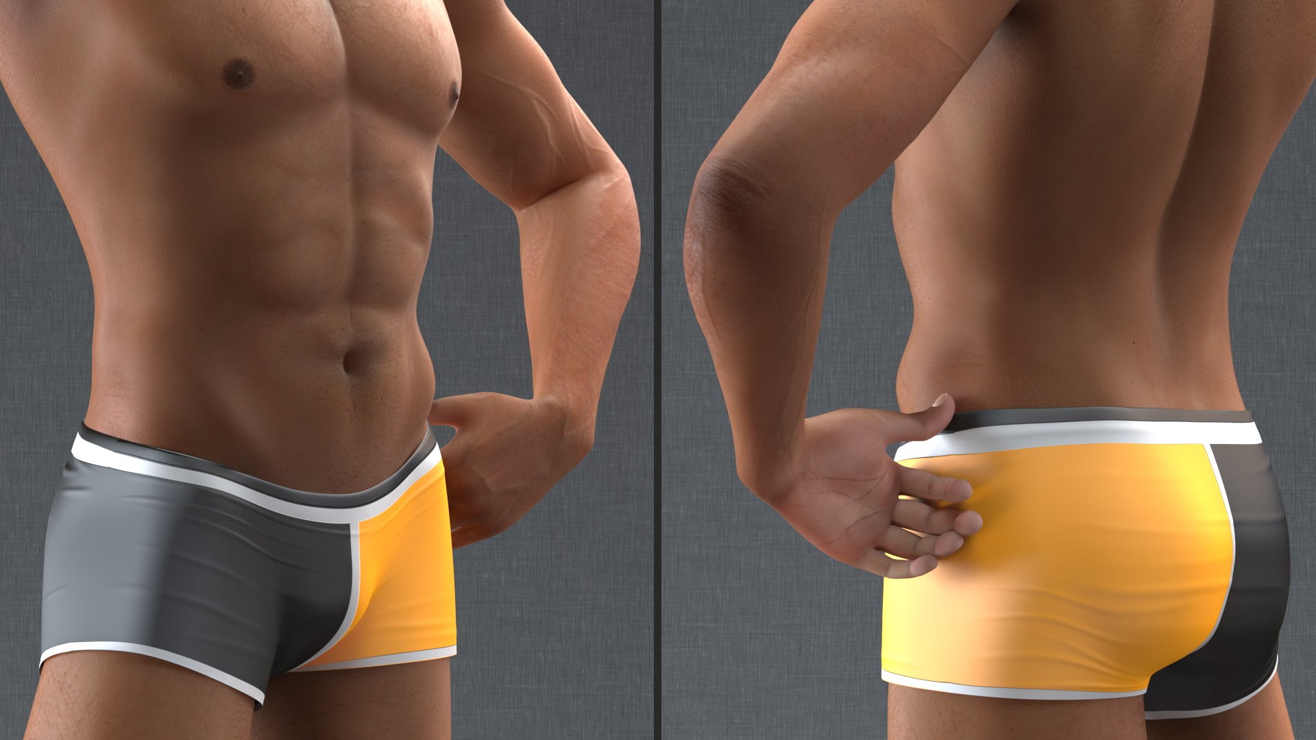 3D light skin black man model https://p.turbosquid.com/ts-thumb/bz/YmD2NC/qt/lightskinblackmaninswimwearc4dmodel009/jpg/1611895555/1920x1080/fit_q87/a36be0d074d02bb5aab97d090a088bab4b0c0d4d/lightskinblackmaninswimwearc4dmodel009.jpg