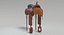 3D horse saddle