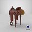 3D horse saddle
