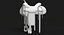 3D horse saddle