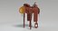 3D horse saddle