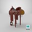 3D horse saddle
