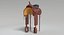 3D horse saddle