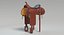 3D horse saddle