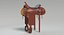 3D horse saddle