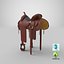 3D horse saddle