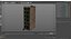 Brick Apartment Building with Blank Walls 3D model