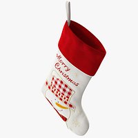 Xmas Snowman Stocking