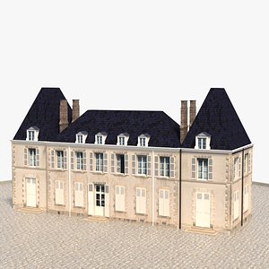 Castle chateau Dechy model