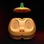 3D Halloween candle or candy vase