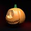 3D Halloween candle or candy vase