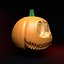 3D Halloween candle or candy vase