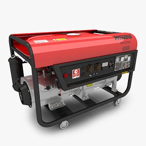 electric generator 3d model