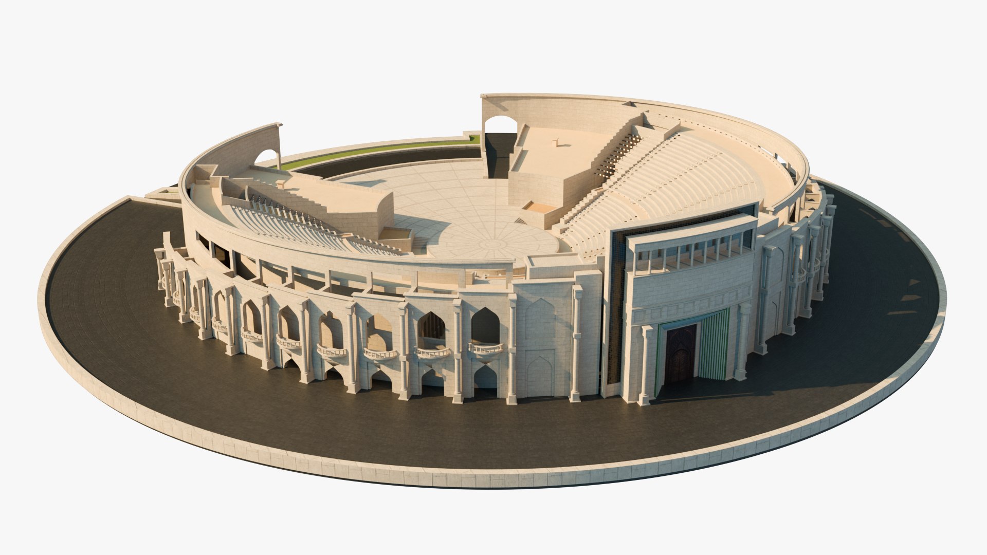 Katara Amphitheater Qatar 3D Model 3D model https://p.turbosquid.com/ts-thumb/bz/mQ7Dux/QG/01/jpg/1768302976/1920x1080/fit_q87/0403e4ce7e2bd5719f37d6403c8ff09b24abcbd9/01.jpg