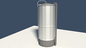 silo 3D model