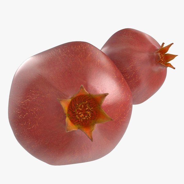 pomegranate 3 modeled c4d