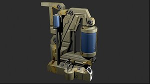 cryo capsule sci-fi cryopod