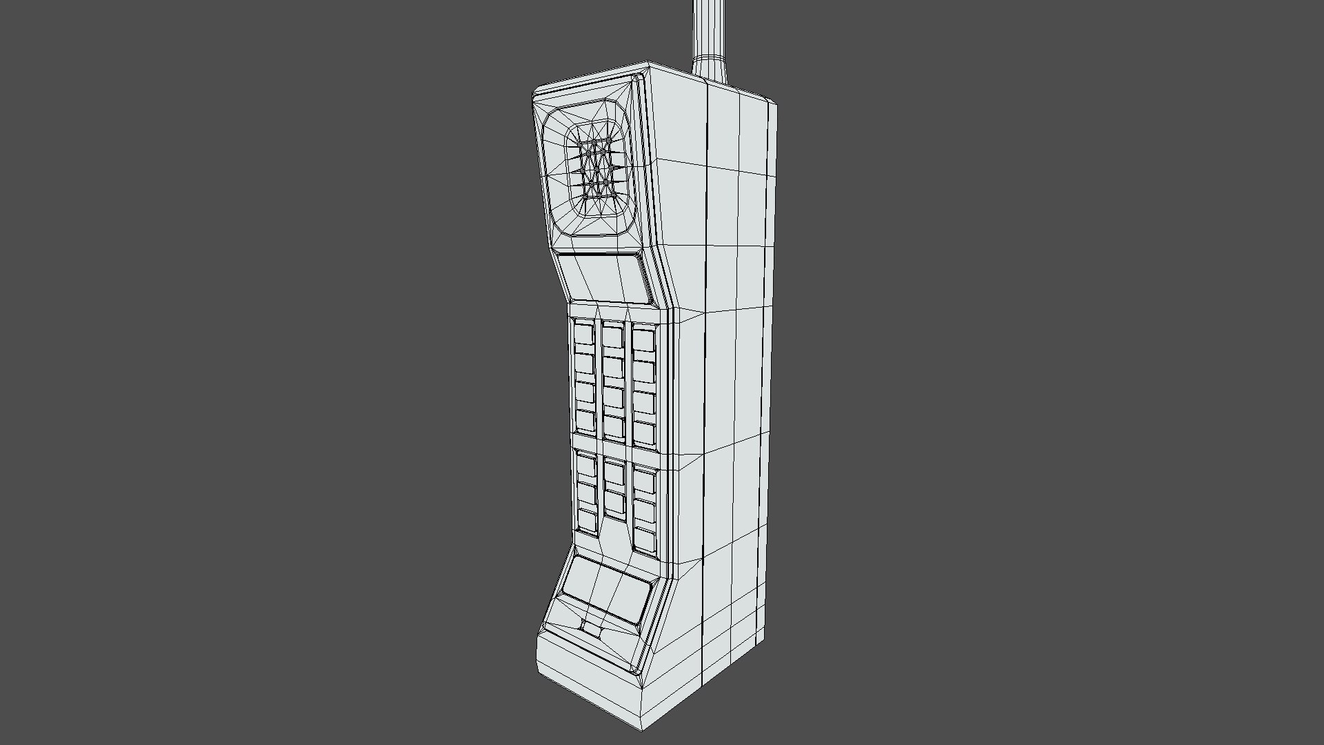 3D MOTOROLA DynaTAC-Retro Phone Low-poly - TurboSquid 2077373