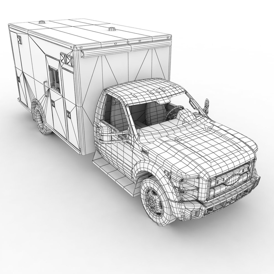 Medium F-450 Super Duty 3d 3ds