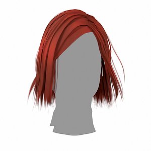 hairstyle classic 3D model