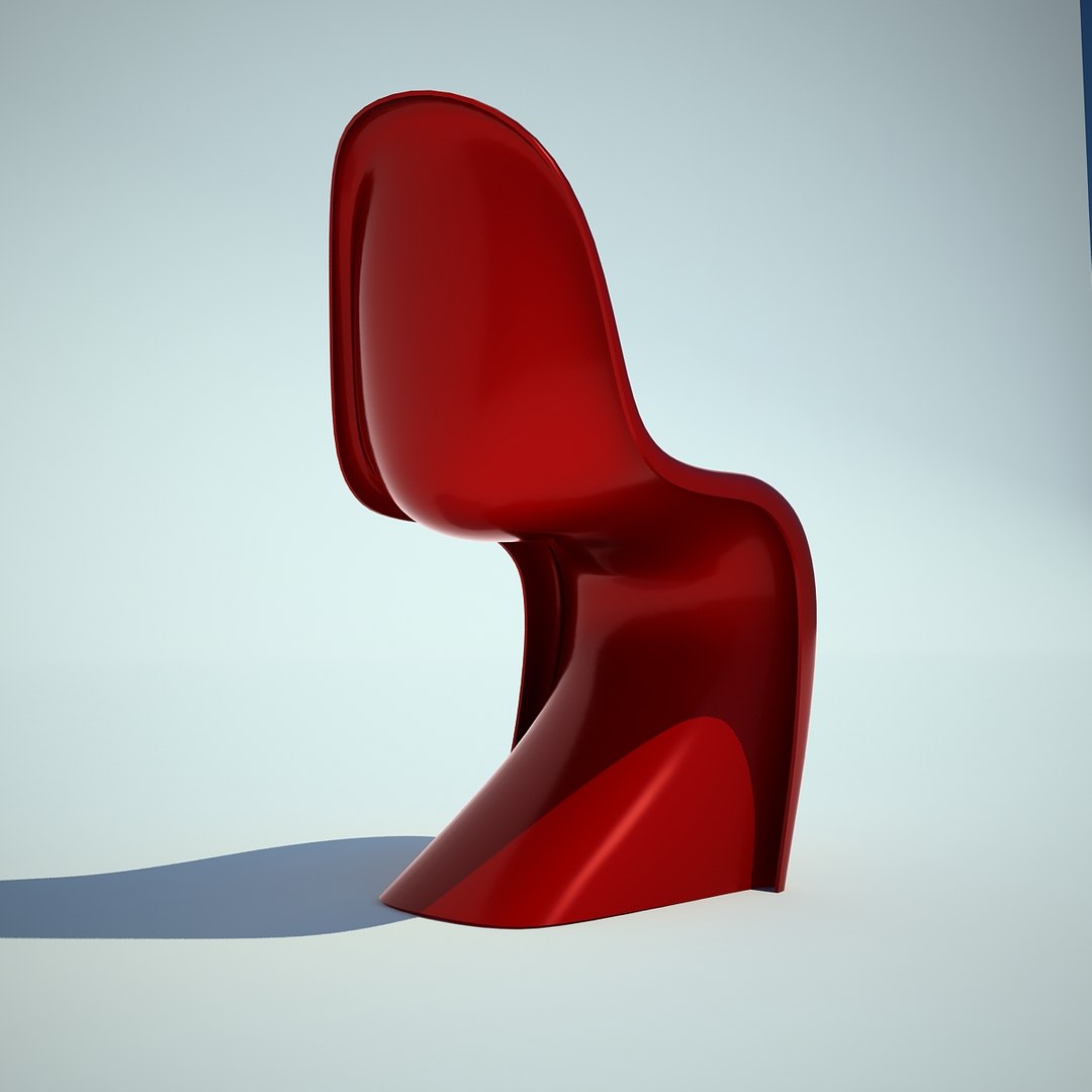 panton chair classic 3d obj