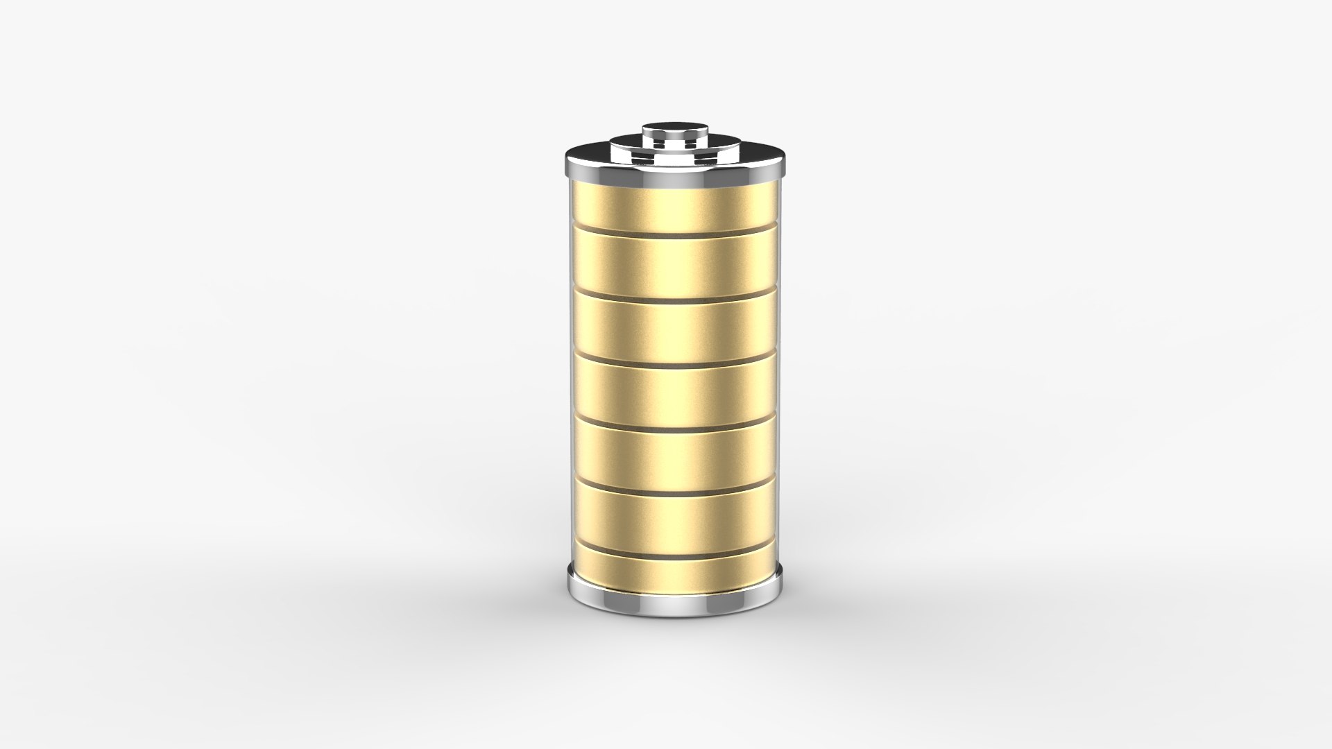 Battery Icon V2 3D Model - TurboSquid 1696989