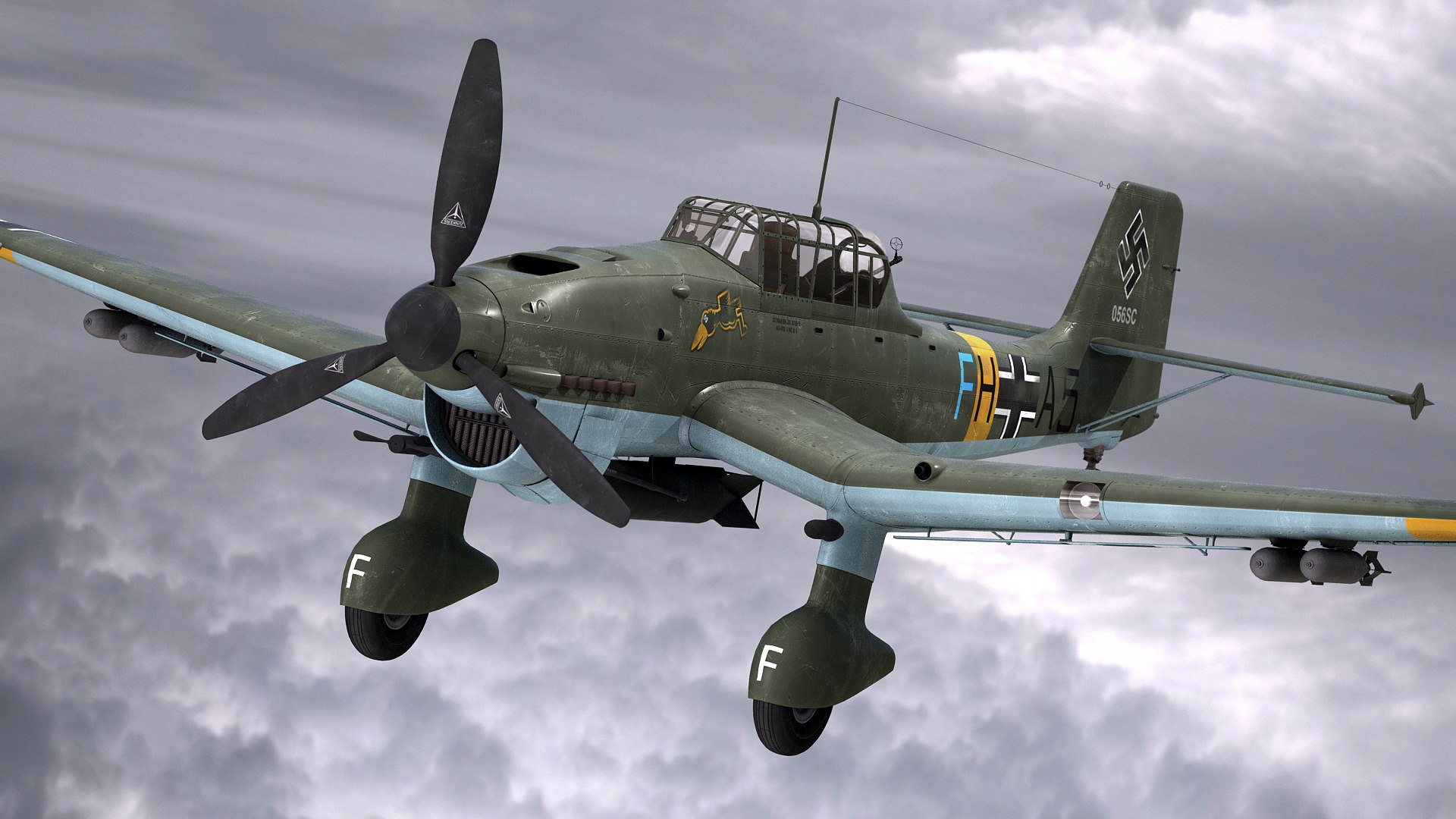 3D WW2 Aircraft Collection Set 1 https://p.turbosquid.com/ts-thumb/c0/BurSI6/Sw/stuka_01/jpg/1617362118/1920x1080/fit_q87/1647ac8146bfdf1d30c9ee24b5a8b2f68034a474/stuka_01.jpg