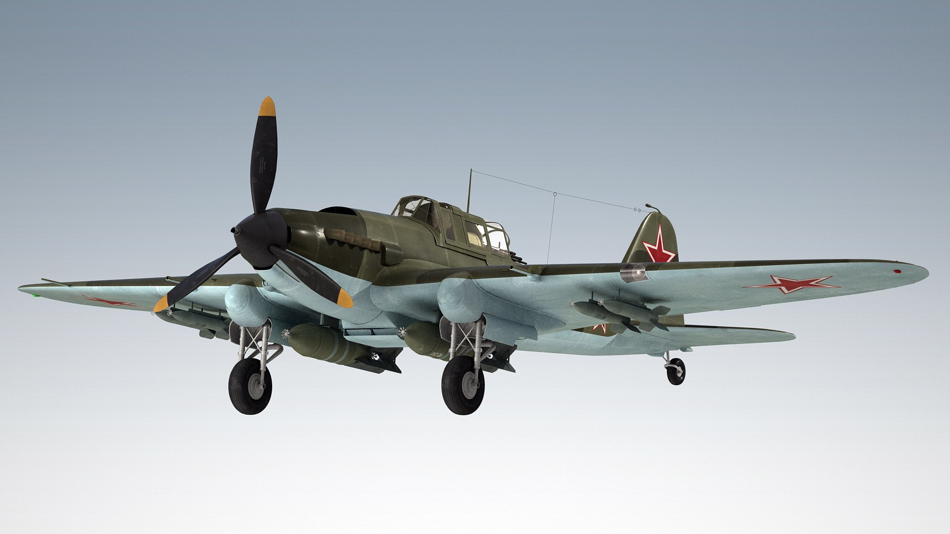 3D WW2 Aircraft Collection Set 1 https://p.turbosquid.com/ts-thumb/c0/BurSI6/nH/ilyushin_01/jpg/1636744705/1920x1080/fit_q87/cf851d064e6128d28cac5c856985b0b2687dbc7a/ilyushin_01.jpg