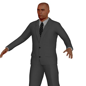 Bald Business Man