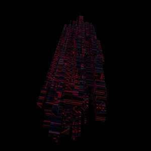 skyscrapers sci fi architectural 3D model
