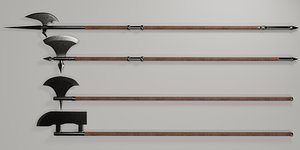 medieval weapon 3D
