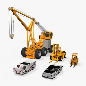 3D US Navy Vehicles Collection model