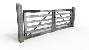 Wood gate old
