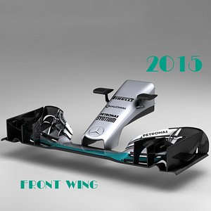 Mercedes W06 front wing