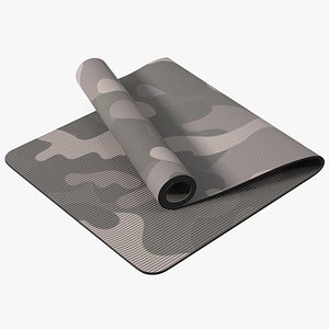 Yoga Mat Folded Camo