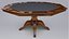 Table de poker avec chaises