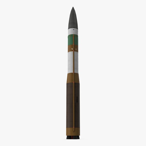 3D Ballistic Missile LGM-30G Minuteman 3 model