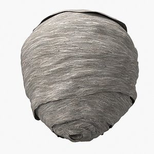 3D Hornet Nest Structure with Organic Wrapping