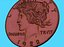 Liberty 1922 coin two face