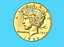 Liberty 1922 coin two face