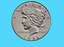 Liberty 1922 coin two face