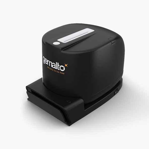 Thales Gemalto CR5400 3DModell TurboSquid 1594071