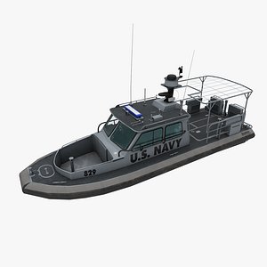 Sea Ark Patrol boat 3D