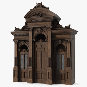 3D model Confessional Booth