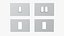 4 Wall Switch and Outlet Plates Set 3D model