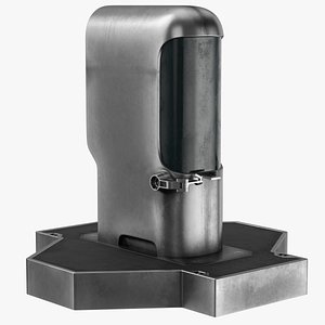 sci-fi device 3D model