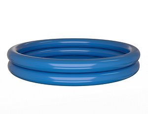 Inflatable Two Ring Pool 3D model